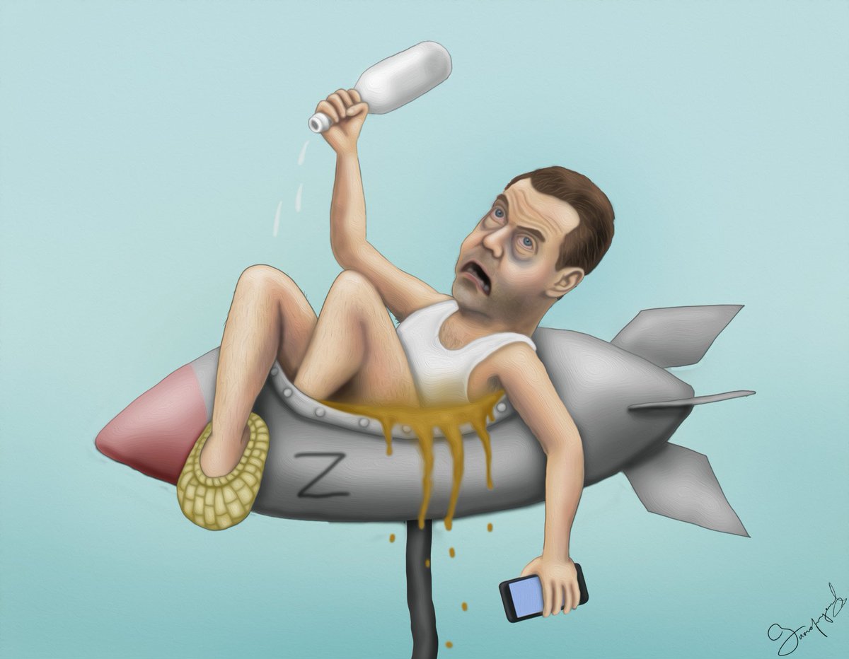 <a href="/KermlinRussia/">Пeрзидент Роисси</a> Мєдвєдєв у запої