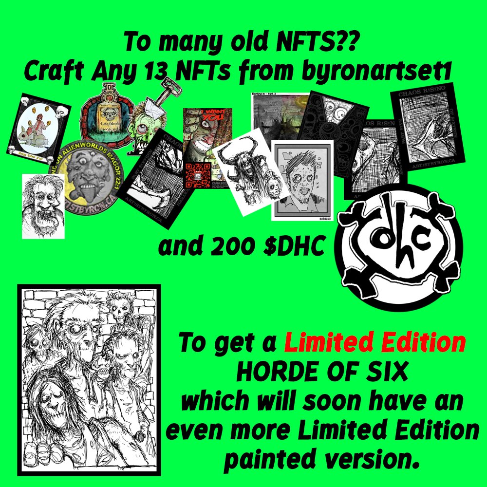 ArtistByron's tweet photo. over the years I have learned while creating thousands NFTs on @WAX_io for blends, for fun + to grow the community and keep them engaged. All those #WAXNFTS have piled up so it's time to PURGE!
get ready to start getting exclusives and raise the floor
https://t.co/JXiHf6aAY2 https://t.co/R8O21VOn7q