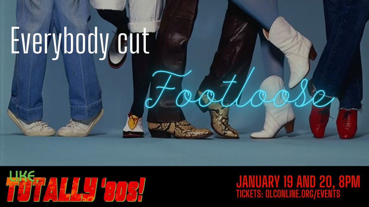 OutLoudChorus's tweet photo. Kick off your Sunday shoes, and get ready for the Out Loud Chorus 80’s concert on January 19 &amp; 20, 8pm! Get your tickets at https://t.co/FknhRCXVVu. In-person and livestream. Get ready to lose your blues and everybody cut footloose with us! See you there! https://t.co/66DE6eg42K