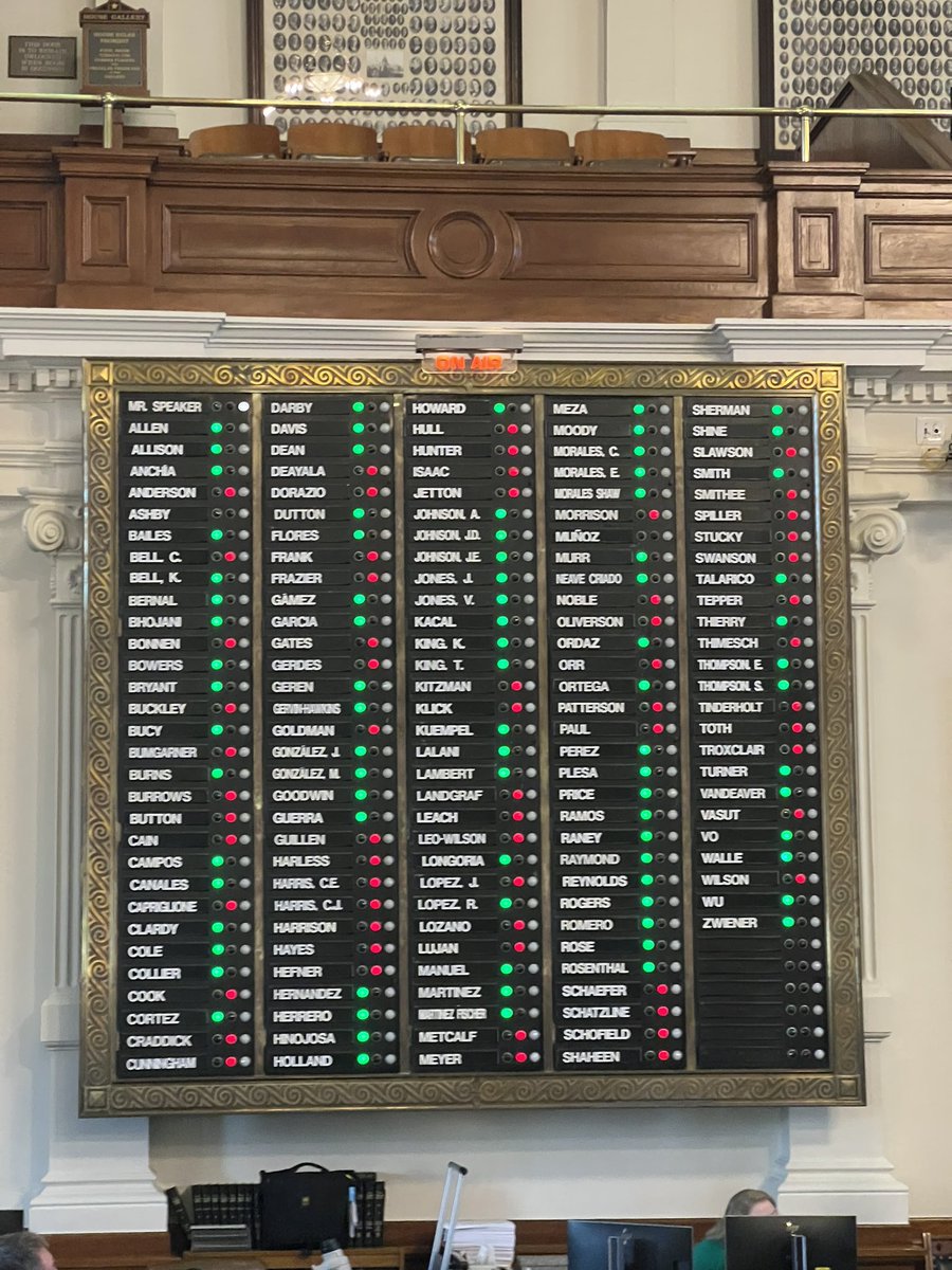 Texas state leaders want to destroy public education.

What can you do to stop them?

Vote a strong pro-#txed House in #2024Election primaries! 

The record public ed vote this #txlege was for the Raney Amendment blocking private school vouchers!

Our heroes have green lights!