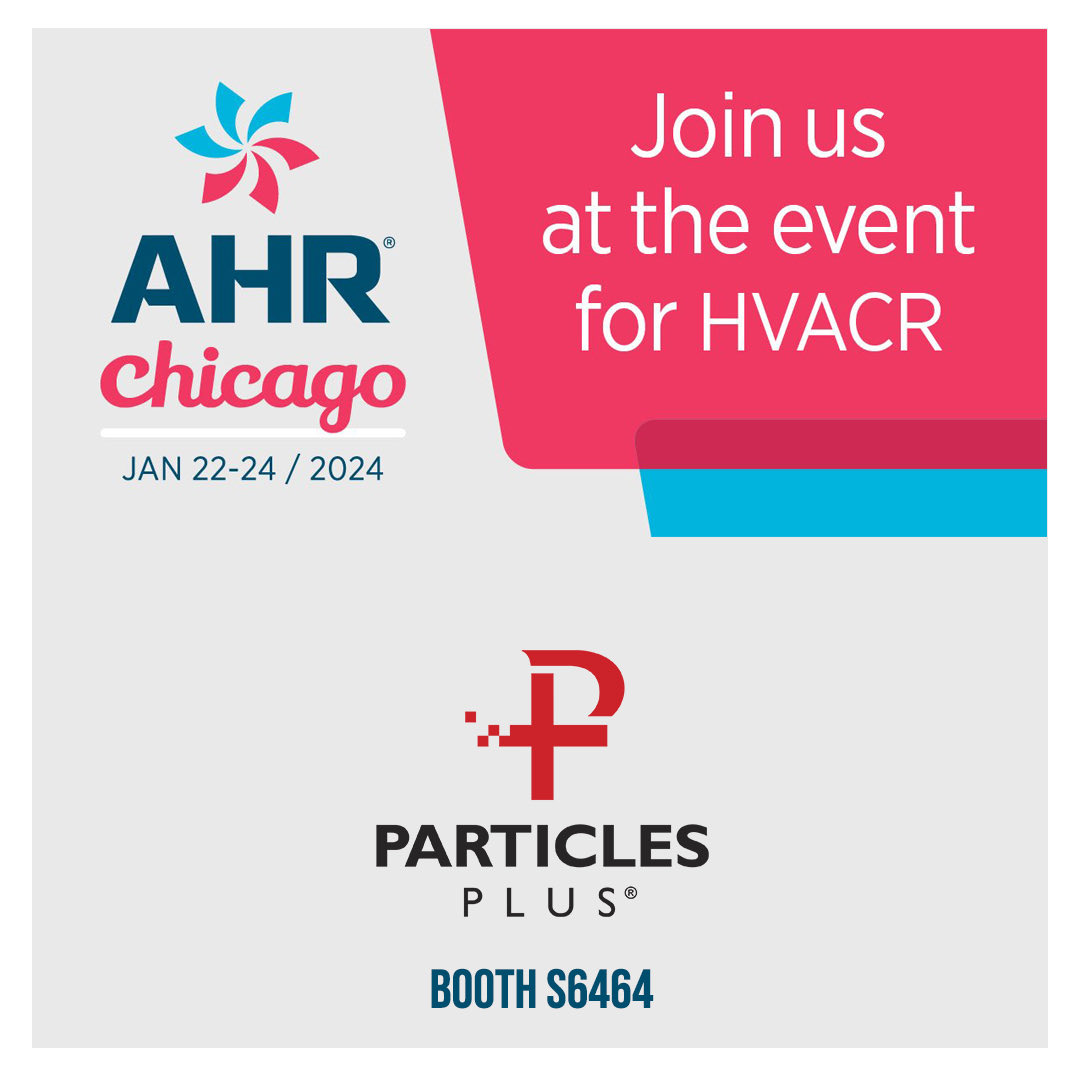 ParticlesPlus's tweet photo. Particles Plus is Bringing Clean Air Innovation to American Society of Heating, Refrigerating and Air-Conditioning Engineers - AHR 2024 in Chicago Jan 22-24!
Come visit us at booth #6464 to experience our latest advancements in air monitoring.

#AHR2024 #Chicago #AirQuality #HVAC https://t.co/nwQ62nZQEQ