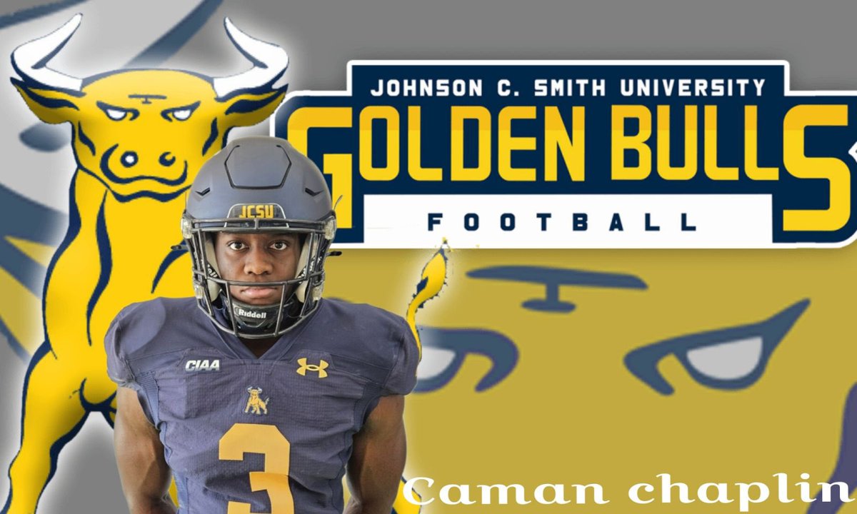 Caman Chaplin (@caman_chaplin) on Twitter photo After a great visit to <a href="/JCSUniversity/">Johnson C. Smith U.</a> and speaking with the football coaching staff. I am blessed and honored to receive an offer.<a href="/WF_Football/">West Forsyth Football</a> <a href="/CIAAForLife/">CIAA</a> <a href="/coachworth17/">Chi-Emeke Worthington</a> <a href="/JCSUFootball/">Golden Bulls</a> <a href="/KRWallaceFB/">Kevin Wallace, Ed.D</a> <a href="/CoachFlowers/">Coach Maurice Flowers</a> After a great visit to <a href="/JCSUniversity/">Johnson C. Smith U.</a> and speaking with the football coaching staff. I am blessed and honored to receive an offer.<a href="/WF_Football/">West Forsyth Football</a> <a href="/CIAAForLife/">CIAA</a> <a href="/coachworth17/">Chi-Emeke Worthington</a> <a href="/JCSUFootball/">Golden Bulls</a> <a href="/KRWallaceFB/">Kevin Wallace, Ed.D</a> <a href="/CoachFlowers/">Coach Maurice Flowers</a>