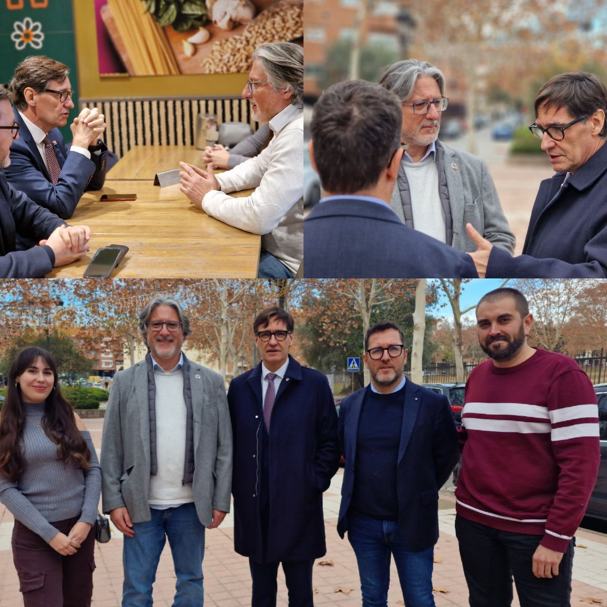 JAPerezPSC_SQV's tweet photo. 🔴Matí de treball al costat del #PrimerSecretari @salvadorilla a #SQV per parlar del que el nostre poble necessita
#AraTocaCatalunya
#PSCSQV
#PSCSantQuirze #SantQuirzeDelVallès
#SQV
#SantQuirzeSocialista #SantQuirze https://t.co/KR4DJXbjtd