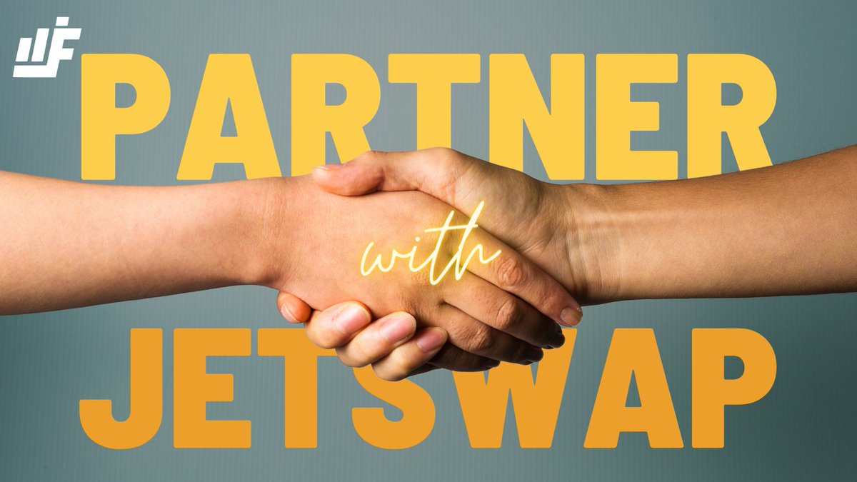 Partner with JetSwap to establish your very own farm and pool! 🏊

Kick off your token to our audience with an IJO! 🚀

Reach out today 👇

📍forms.gle/gZ6EnfJtiooEr1…