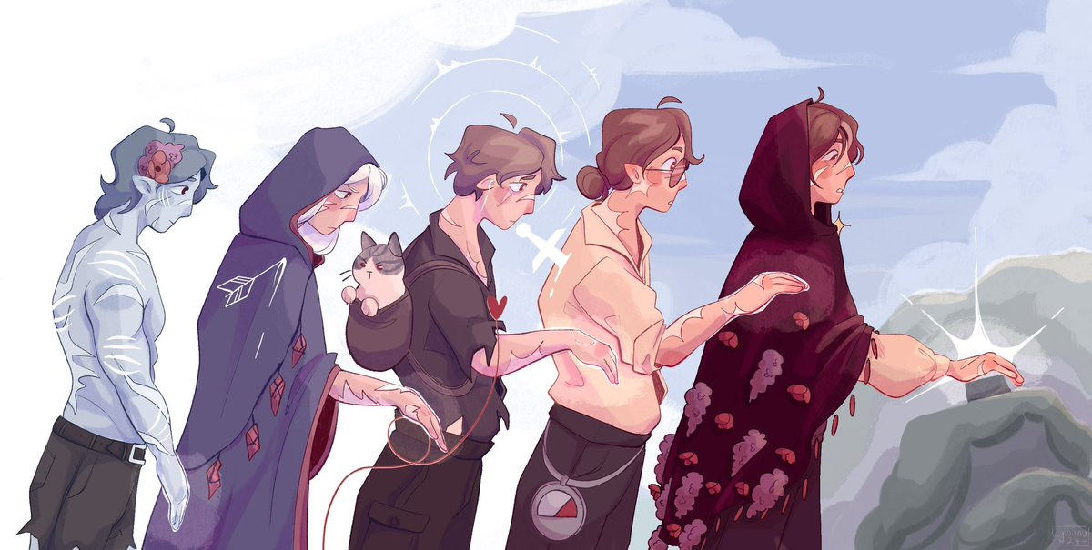Mayloony_'s tweet photo. Every choice you have made has led you to this moment.

[ #secretlifefanart #goodtimeswithscarfanart ] https://t.co/QfdA3h6wte