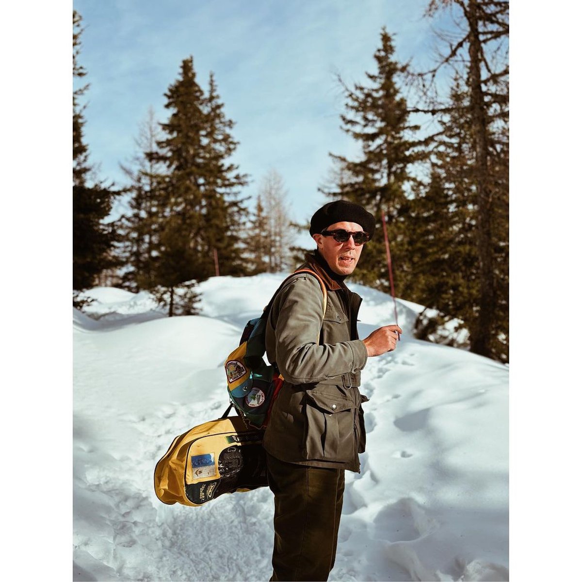 The Twin Track (2019).

Made in Manchester. Worn by <a href="/bienluienapris/">Lorrain</a> in the French Alps 🇫🇷