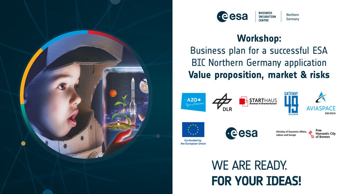 *REMINDER* Join our free online workshop tomorrow, Tuesday, the 16th of January 2024 from 16:00 to 17:00 CET.🚀 : teams.microsoft.com/registration/o… @gateway49_hl @AZO_space AviaSpace.Bremen.de @DLR_de