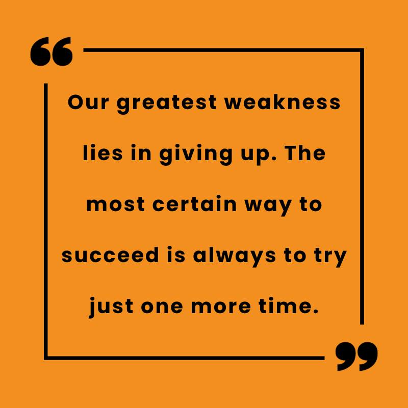 5ByFiveCreative's tweet image. Here's some #MotivationMonday!💪 You never know when success will come, so try one more time!

#marketing #digitalmarketing #marketingagency #agencylife