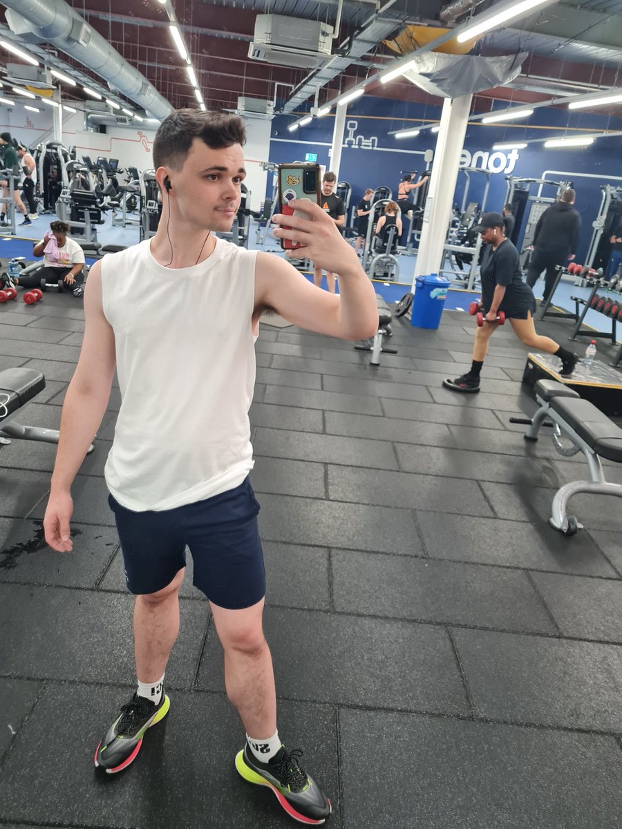 first session at @TheGymGroup ✅️