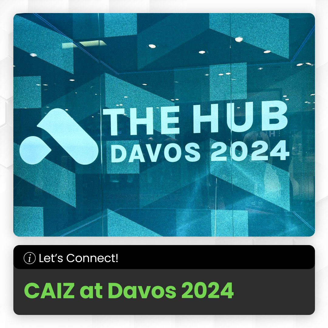 Caizcoin's tweet photo. The #CAIZ Team is in #Davos from today as the first Islamic Finance company ever in history at #WEF2024. https://t.co/aJG7IAOIz6