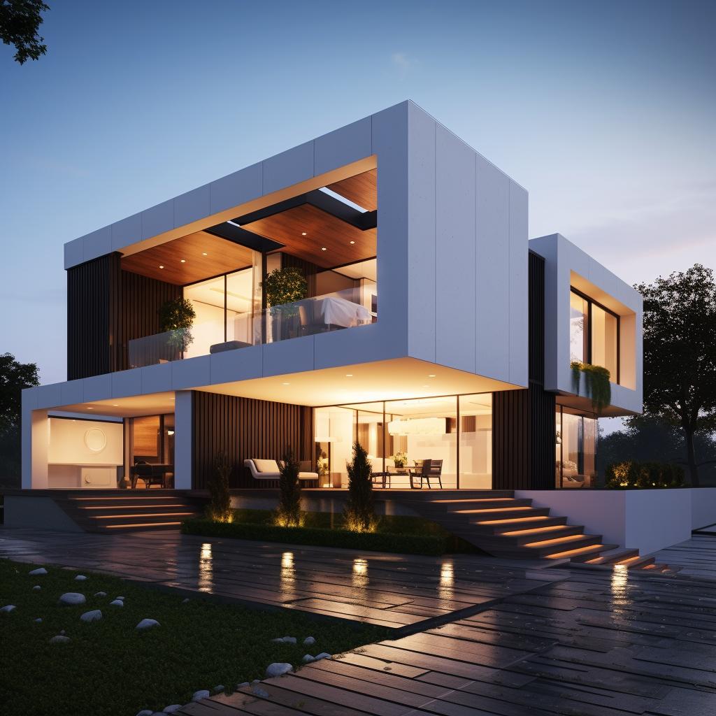 BlacktagonGroup's tweet photo. "Embrace simplicity and find solace in the clean lines and geometric shapes of modern architecture. 🏡✨"
"Discover the beauty of minimalism and let the clean aesthetic of this modern house captivate your senses. 🌿🏠"#Blacktagon #CreativityAtItsBest #InnovationUnleashed https://t.co/x4BZFYSz30