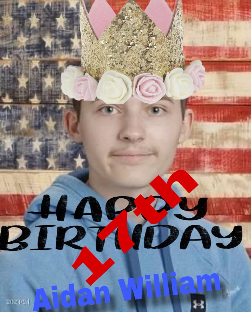 Lisa_Martisek's tweet photo. 🎈Happy 17th Birthday Aidan William🎈 https://t.co/mhOp0FQI1i