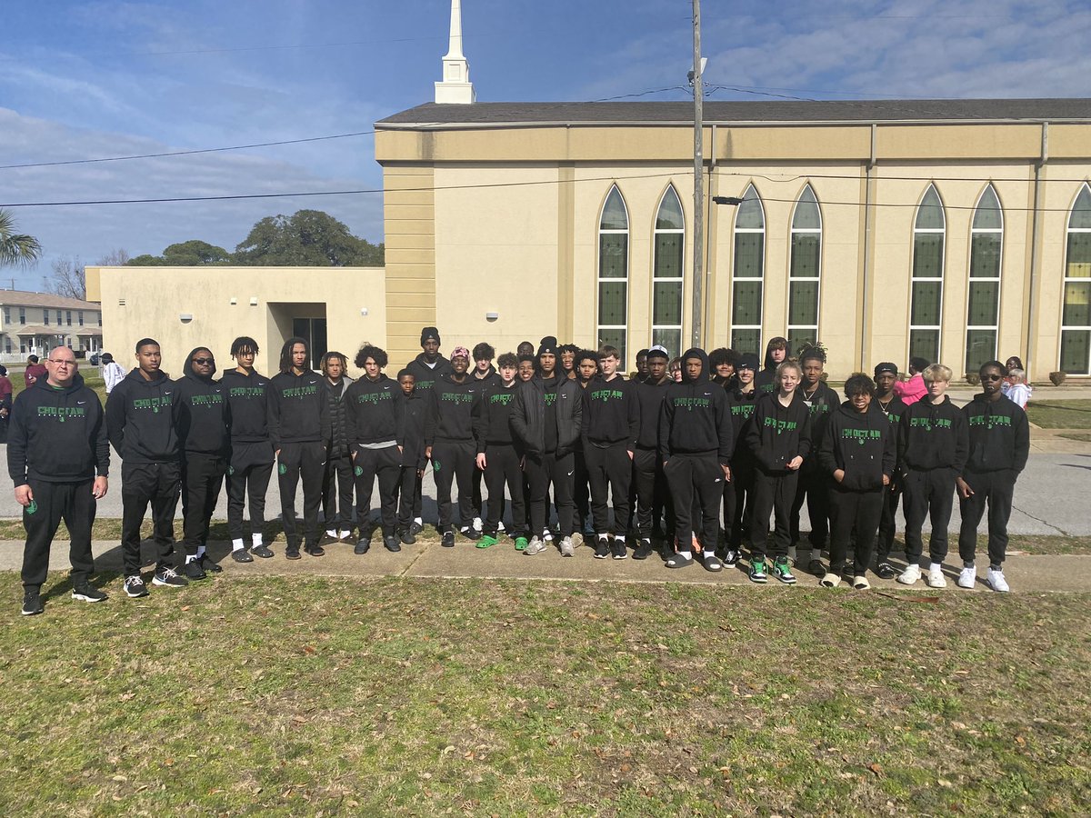 ChoctawHoopsFWB's tweet image. What a great community!  MLK Parade today.  #GBG