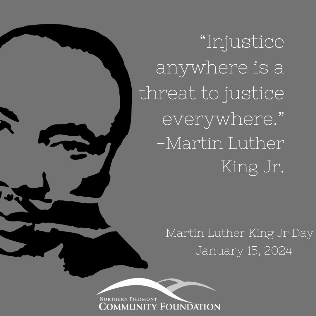 “Injustice anywhere is a threat to justice everywhere.”
~ Martin Luther King Jr. 
#MartinLutherKingDay