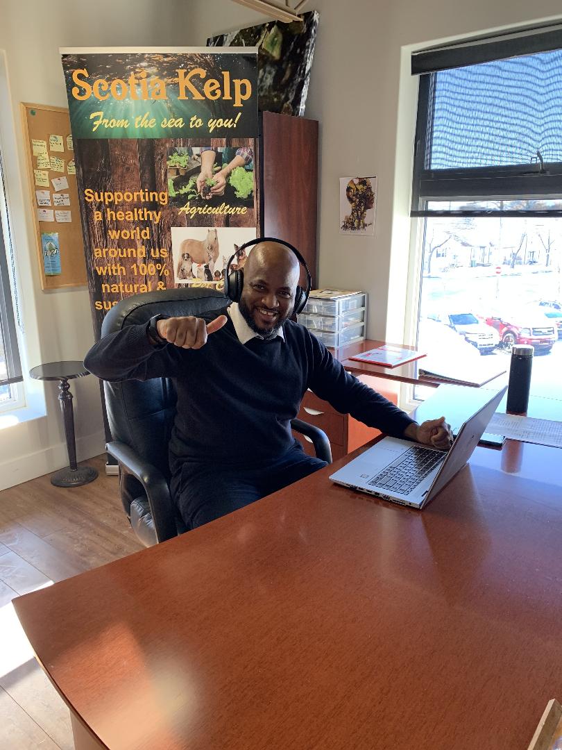 We're thrilled to announce the arrival of our newest team member, Obiora Onyechi! Please join us in giving him a warm welcome to the Scotia Kelp family.
Obiora is a Business and Digital Marketing Specialist and has come to us from @easterncollege.