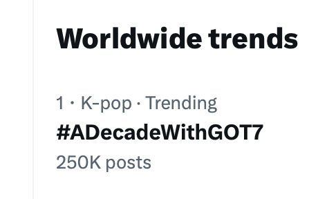 WORLDMUSICAWARD's tweet image. Happy 10th Anniversary to the amazing, chart-topping, record-breaking Band #GOT7  and its hugely talented members, #BamBam, #Jackson, #JayB, #Jinyoung, #Mark, #Youngjae and #Yugyeom, all Superstars in their own right with successful solo careers!  #GOT7 became world famous for…