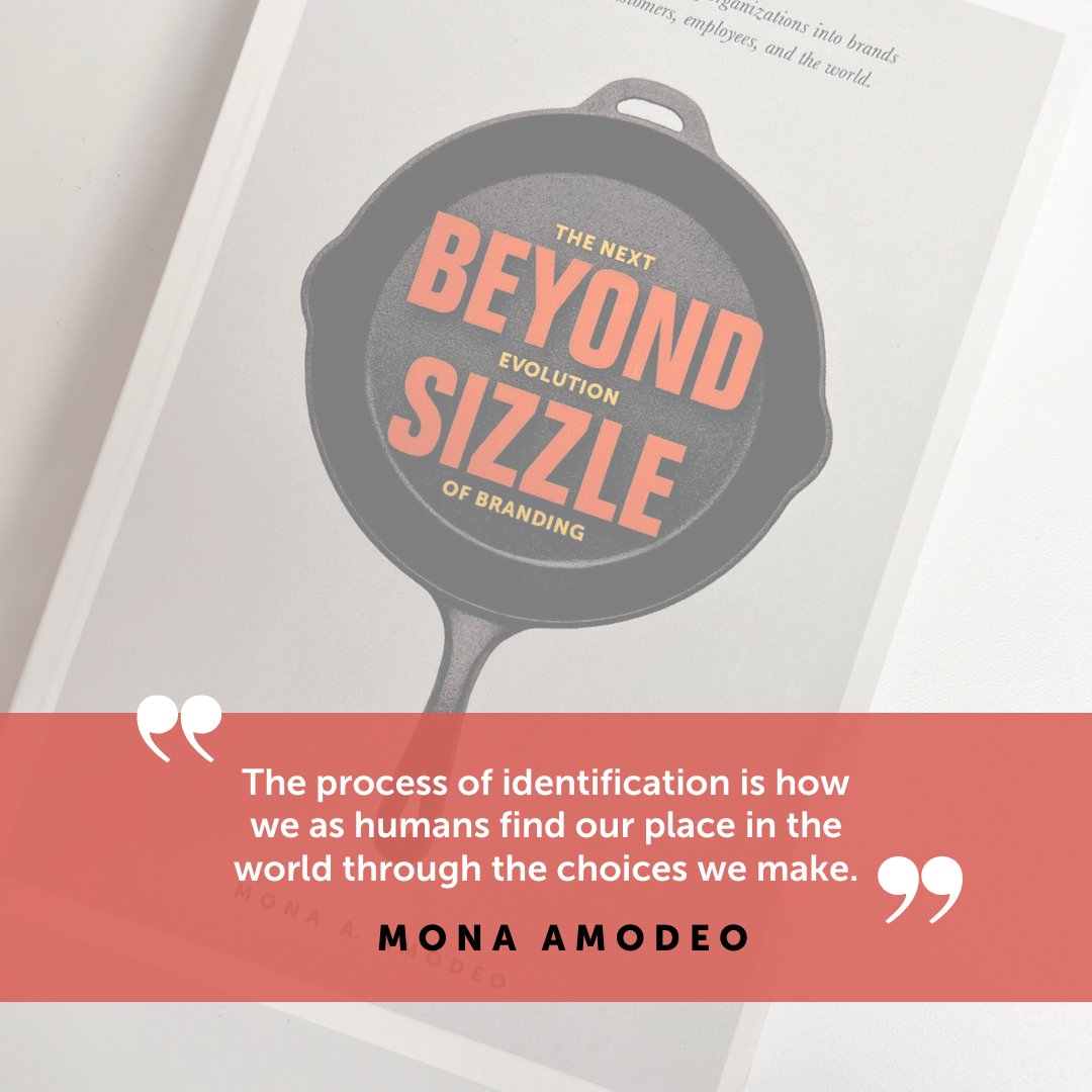 idgrouppartners's tweet photo. 🚀 Elevate your brand strategy by unlocking the profound insights in Mona's "Beyond Sizzle." 📚 Immerse yourself in the next evolution of branding, where the process of identification takes center stage. Don't miss this game-changing read! #BeyondSizzle #BrandEvolution https://t.co/uU79JEKHTX
