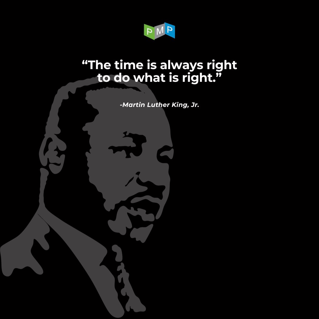 PMPmanage's tweet photo. Today, we remember the life and legacy of Dr. Martin Luther King Jr. as a husband, father, friend, and advocate for the betterment of all people. https://t.co/7scK2LLAPf