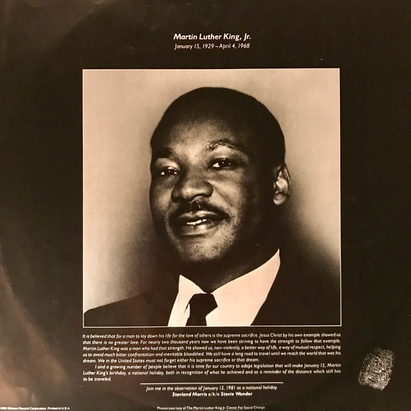 As we celebrate Martin Luther King Jr Day (on his actual birthday today), we'd like to share the story of how Stevie Wonder helped create this important national holiday by <a href="/mbaram/">Marcus Baram</a>: link.medium.com/Rebu4xjOnGb