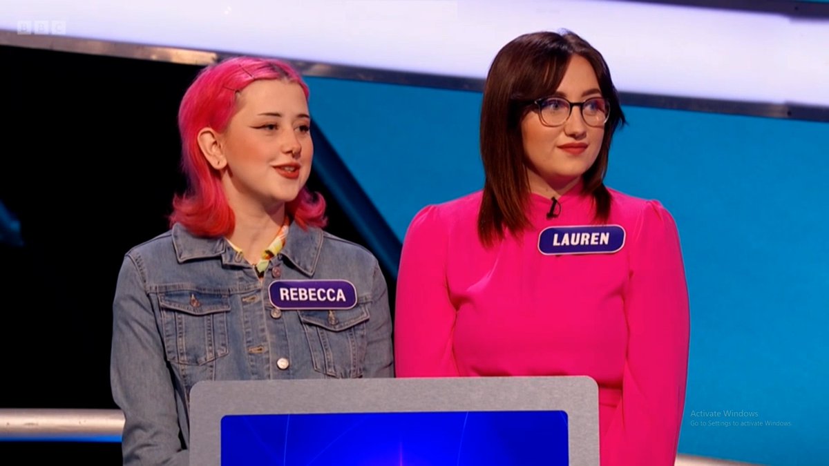 Who's that on @TVsPointless today...?

On BBC 1 now and streaming on BBC iPlayer from 6pm.