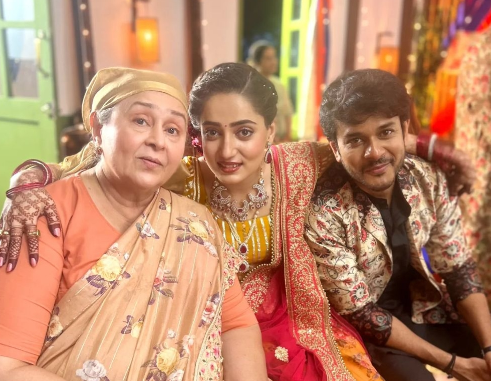 🥲#ShambhaviSingh sharing these images with #JaySoni and her Kasauli Maika family is soo emotional..! #AbhinavSharma and #Muskaan were one of the best sibling pair in gen 3. 
I hope her character returns too!
#YRKKH #AkshNav