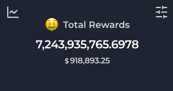 pulseium's tweet photo. Time in the market > timing the market. In just 3 days, the value of $PLS rewards distributed to $PRS holders has grown by over $260,000!
#PulseReflections on #PulseChain https://t.co/YEE213eeeU