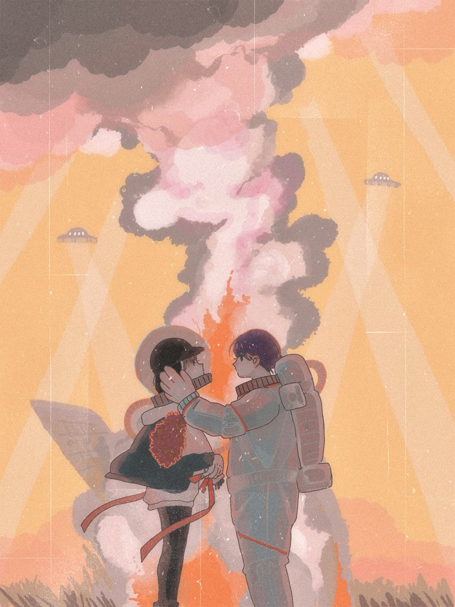 🐰🐿️（🎧Want so BAD／Welcome to Earth!）
#minsung #skzfanart