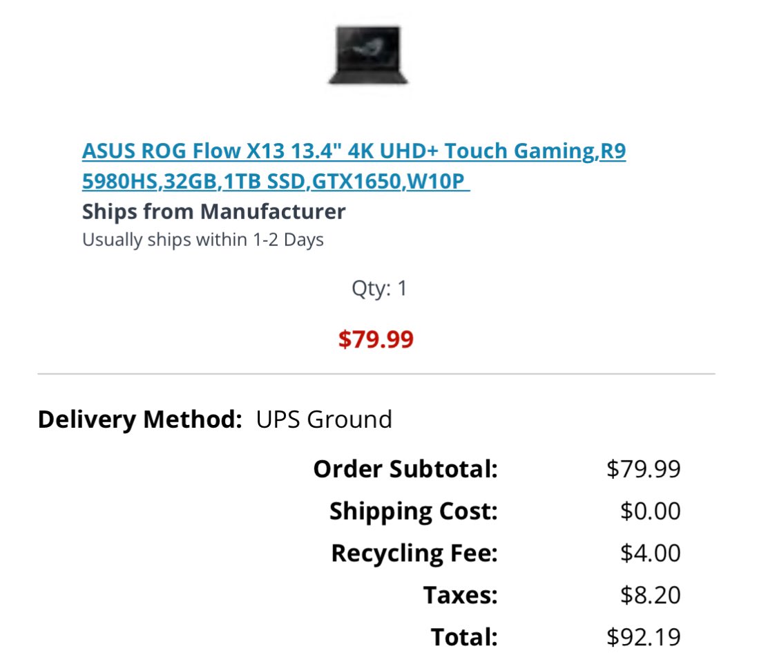 ASUS ROG LAPTOPS FOR 97% OFF. PLEASE SHIP

WHAT IS HAPPENING