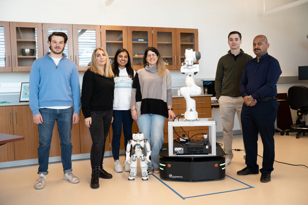 clearpathrobots's tweet image. Check out (HMI^2) lab&apos;s work at @SantaClaraUniv in assistive robotics. Their intelligent robot, incorporating Clearpath&apos;s Ridgeback, aims to advance personalized assistance while learning from its interactions with the environment: bit.ly/4b0wm6n