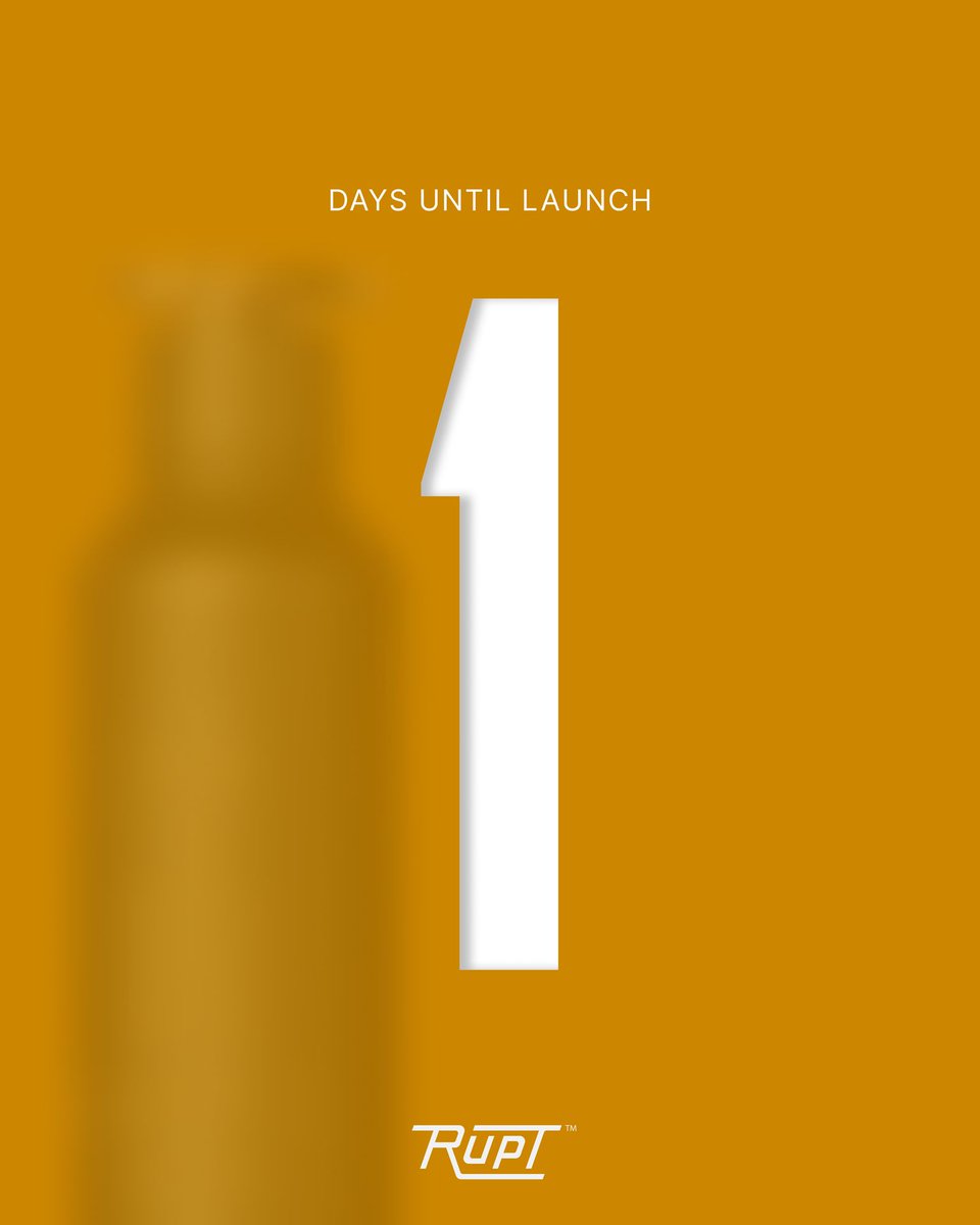 THE FINAL COUNTDOWN! T-Minus 24 hours until launch, stay tuned for something special tomorrow morning!

#ruptcompany #rupt #ruptbrand #brandlaunch #companylaunch #ppaiexpo #ppai #ppaiexpo2024 #ppai2024 #ppai24 #ppaiexpo24 #tothemoon