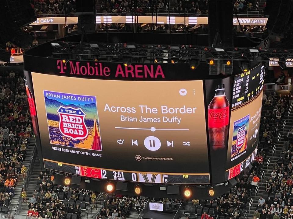 Thanks to <a href="/djjoegreen/">Verdé</a> for choosing my song to be played as the #VegasBornArtistofTheGame for the <a href="/GoldenKnights/">Vegas Golden Knights</a>