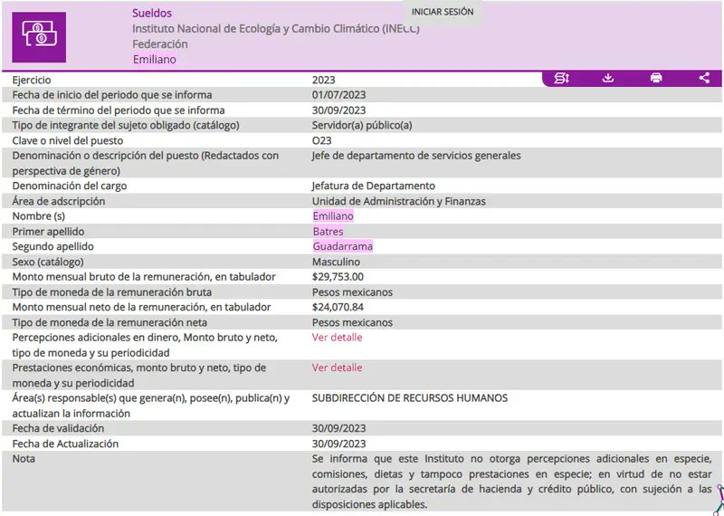 <a href="/SoyLyn05/">Lynn🌸</a> Con aumento express para el sobrino.

A los 6 meses de entrar ya ganaba más del doble.

Por el bien de todos, primero los Batres.