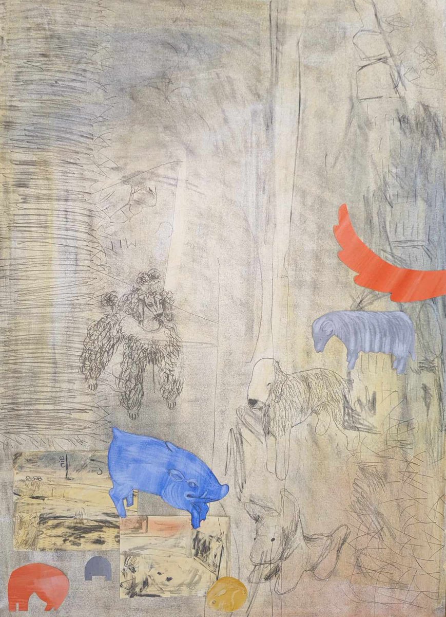 'Animal Meet' is now on show at The Gallery at Green and Stone, Chelsea. If you're in the area, pop by and meet 'Animal Meet' or check out their online catalogue  thegalleryatgreenandstone.com/winter-exhibit…