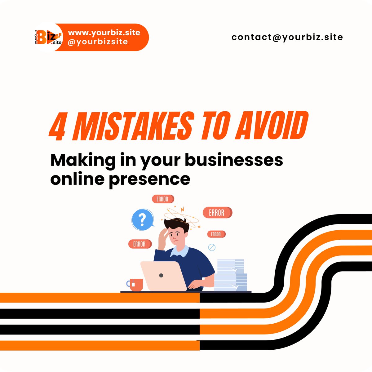 💻 Neglecting social media can hinder growth, so engage with your audience and build brand awareness. 
🤝 Don't ignore customer feedback - it's valuable for improving your products and services. 

#OnlineBusiness #AvoidMistakes #GrowWithConfidence #SocialMediaPresence