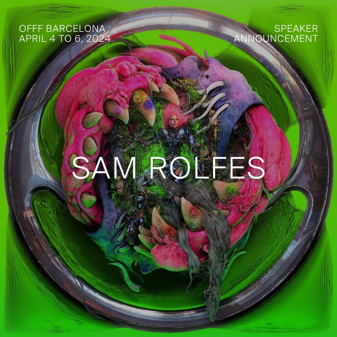 #OFFF2024 SPEAKER ANNOUNCEMENT💊 @samrolfes redefines virtual reality, seamlessly blending the virtual and real. He brings 3D animations to life in digital realms, exploring unique landscapes and otherworldly creations. 📢 bit.ly/3rdmjsf 🎟️ bit.ly/45R1vXh