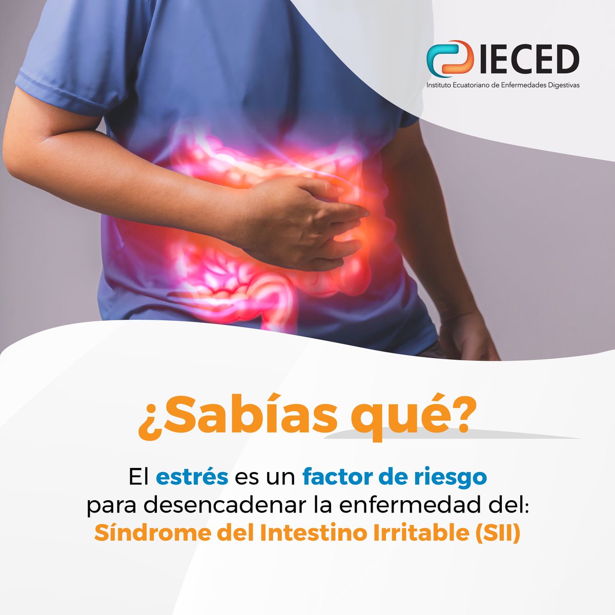 Este síndrome se puede presentar a cualquier edad.

Los nervios y estrés provocan que los intestinos sean más sensibles y se contraigan más, lo que aumenta las posibilidades de desencadenar el síndrome de intestino irritable o colitis nerviosa.

Escríbenos
bit.ly/3SS4T09