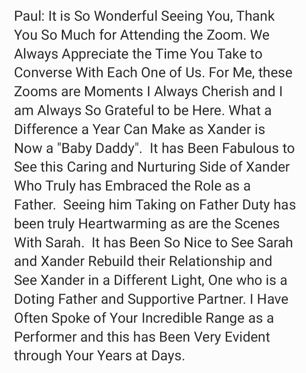 SalemSweetie12's tweet photo. This is the Message I Prepared for the #StarImage Zoom With Paul Telfer. 📄✨️ I Thank Him for Always Being So Kind - My Love and Appreciation for @PaulTelfer Will Always Be. 🌈🌟🙂 https://t.co/7XFRlqiBV8