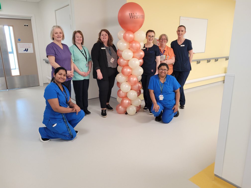 Great excitement in MGH today as the second ward in new build opens Another plus for our patients and staff
