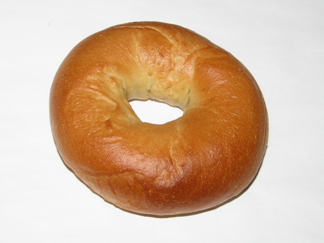 Happy National Bagel Day!  Nice to know that ML Donuts (formally Golden Donuts) on Geary Boulevard in San Francisco has doughnuts AND bagels, such as this plain bagel  😊 #FoodHoliday #BagelDay 🥯