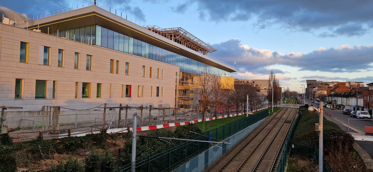 #ourchildrenshospital will have more public transport options than any other hospital in the country. This is important for staff, visitors and the 1000s of postgrad students who will study here. The Luas Red Line will stop directly at the hospital (Rialto stop).