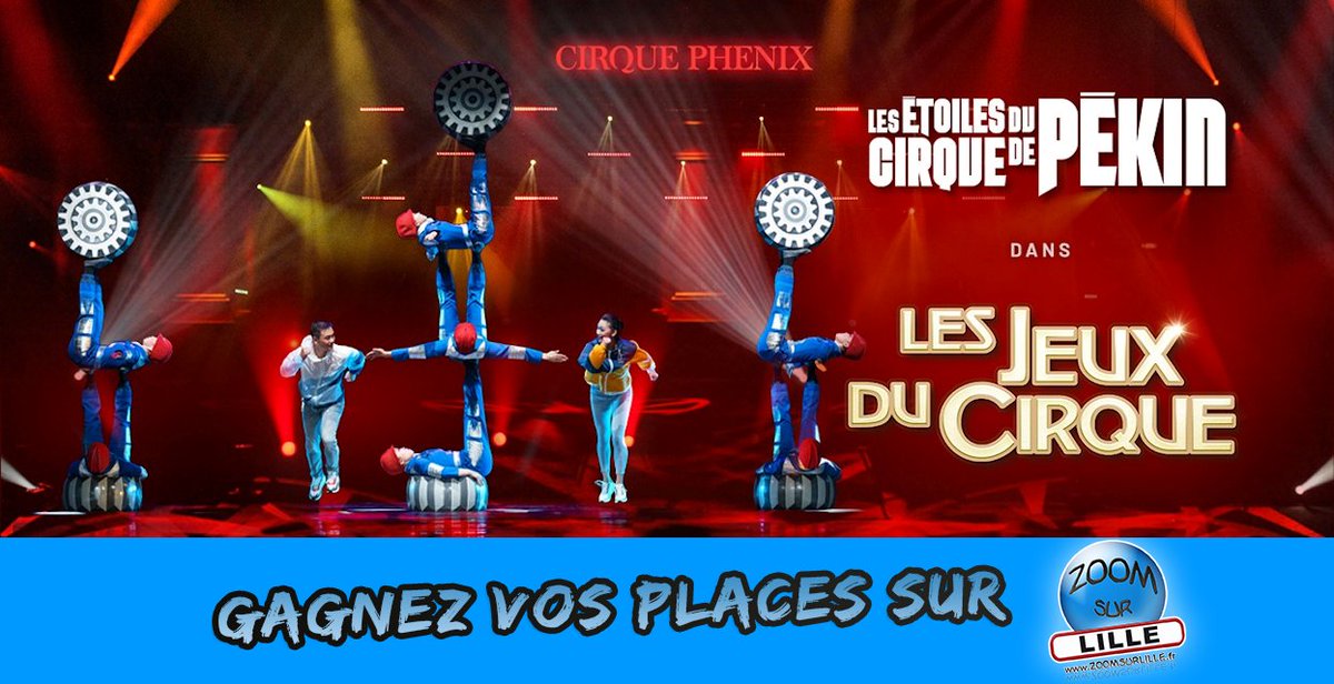 Zoom Sur Lille (@zoomsurlille) on Twitter photo 😀 <a href="/zoomsurlille/">Zoom Sur Lille</a> & d2p spectacles vous offrent vos places pour le spectacle du Cirque Phénix « Les Jeux du Cirque » au <a href="/zenithdelille/">Zénith de Lille</a> le 27 janvier 2024 à 16h ! 😀
Pour jouer :
- formulaire de participation >>> urlz.fr/phjE
- retweeter ce post !
🍀 Bonne chance ! 🍀 😀 <a href="/zoomsurlille/">Zoom Sur Lille</a> & d2p spectacles vous offrent vos places pour le spectacle du Cirque Phénix « Les Jeux du Cirque » au <a href="/zenithdelille/">Zénith de Lille</a> le 27 janvier 2024 à 16h ! 😀
Pour jouer :
- formulaire de participation >>> urlz.fr/phjE
- retweeter ce post !
🍀 Bonne chance ! 🍀
