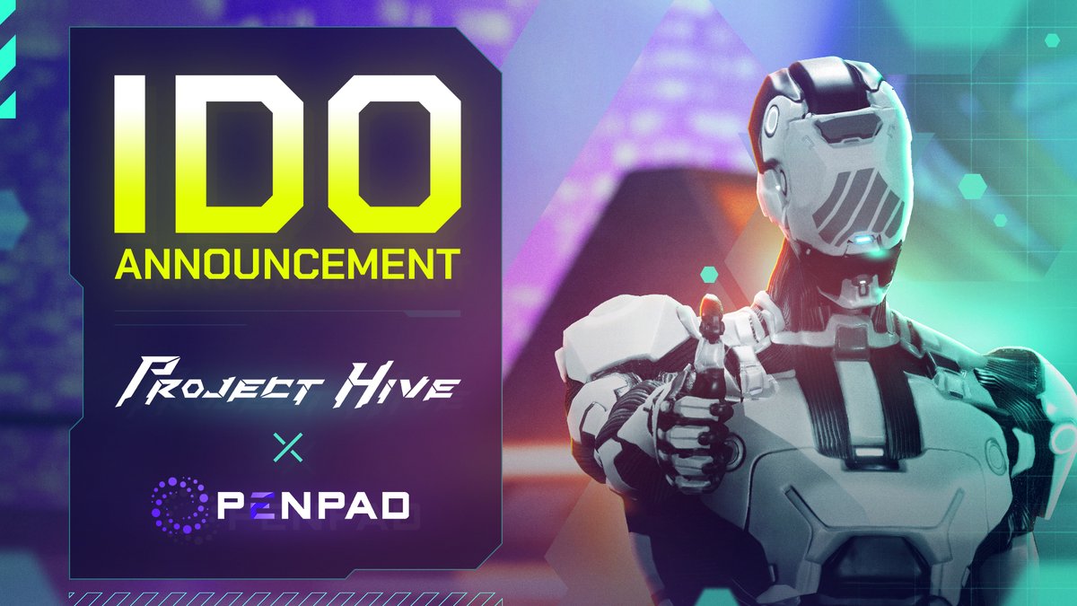 Project Hive (@project_hive_io) on Twitter photo #ProjectHive team is delighted to share our most recent #IDO partner - <a href="/Openpad_io/">OpenPad AI</a>
Focused mostly on the Asian region we strongly believe this partnership will bring more attention and user base into our amazing #game!
IDO is scheduled for January, 2024
Exact date - 23rd #ProjectHive team is delighted to share our most recent #IDO partner - <a href="/Openpad_io/">OpenPad AI</a>
Focused mostly on the Asian region we strongly believe this partnership will bring more attention and user base into our amazing #game!
IDO is scheduled for January, 2024
Exact date - 23rd