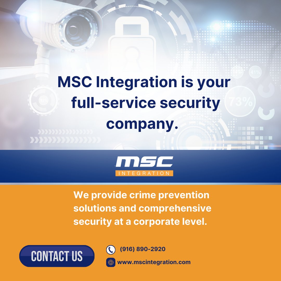 🔍 Expect more than just security with MSC Integration. We're your strategic ally, dedicated to safeguarding your future with innovative solutions. #StrategicSecurity #GuardingFutures