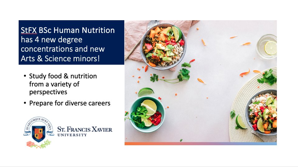 StFX Human Nutrition tweet media