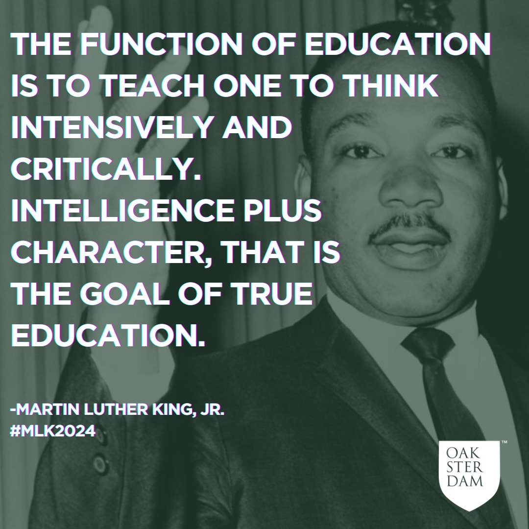 Today, Oaksterdam is proud to honor the life and legacy of Rev. Dr. Martin Luther King Jr. This MLK Day, we are reminded about the pursuit of education, empowerment, and breaking barriers in the cannabis industry. 🌿📚 Let's continue Dr. King's dream of equality and equity by
