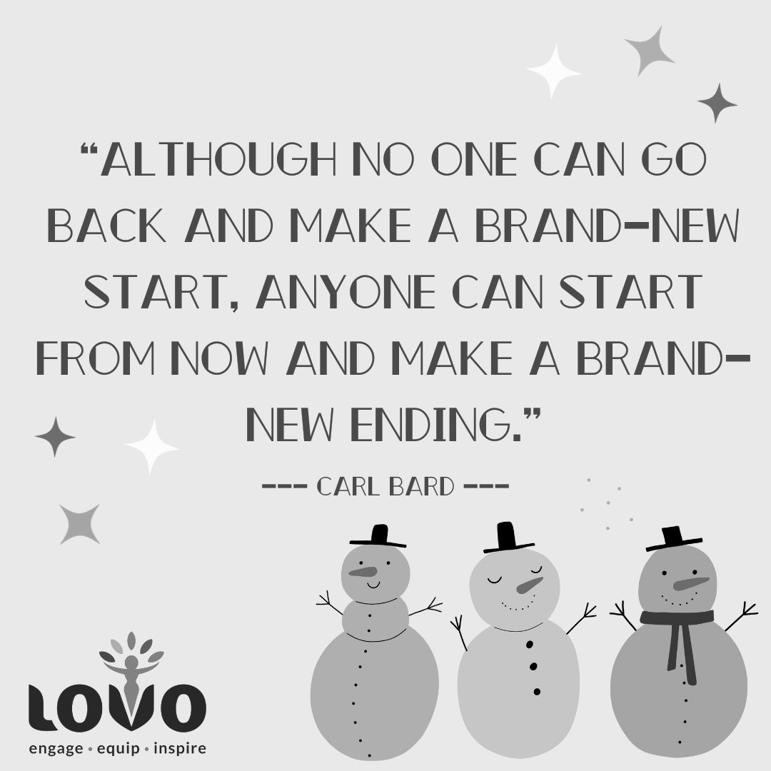 “Although no one can go back and make a brand-new start, anyone can start from now and make a brand-new ending” by Carl Bard🏂

#lovocic #LOVO #winterquotes #january #inspirationalquotes