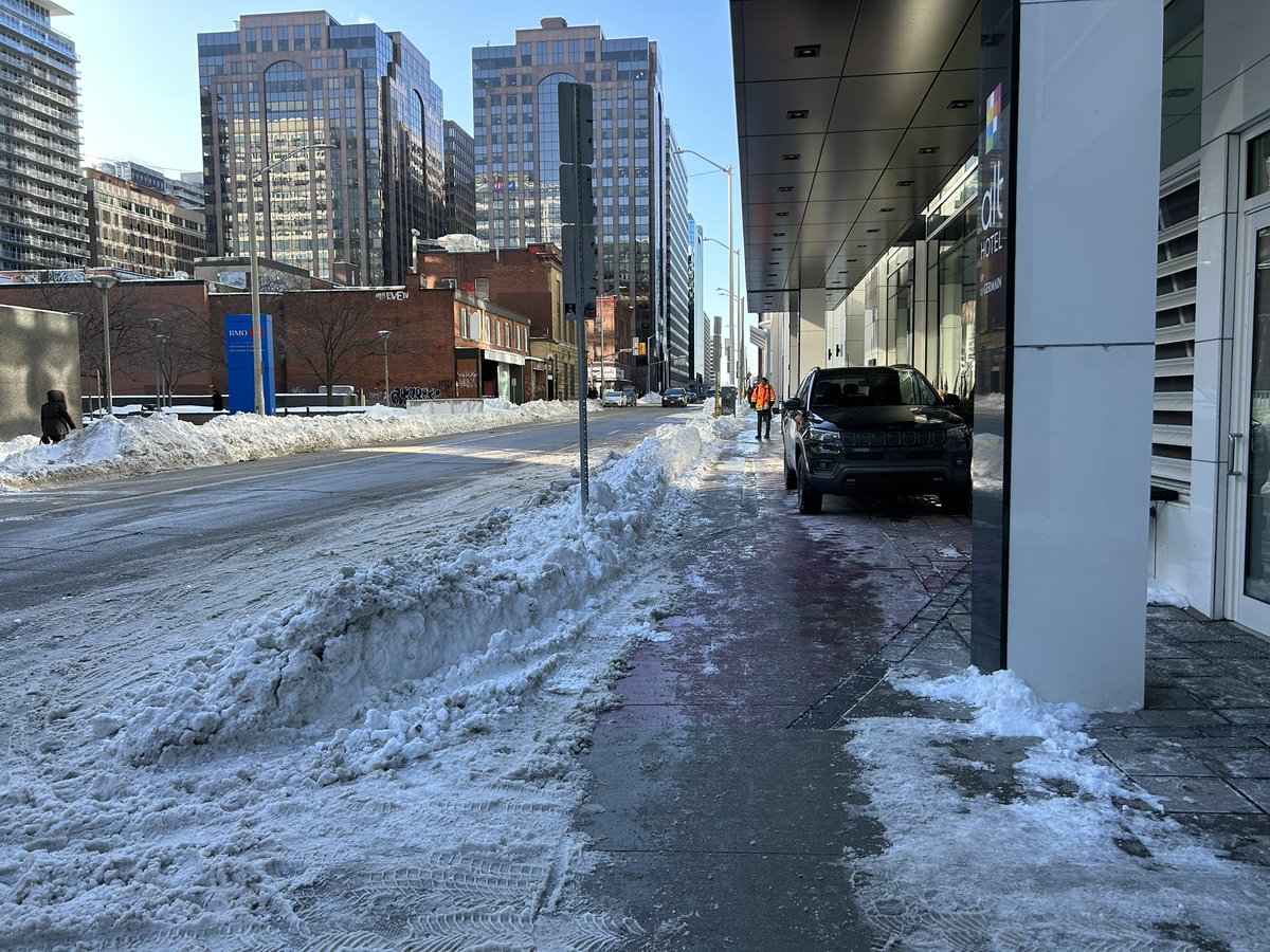 I hear you want to get more people downtown…my recommendation #1, make it an enjoyable place for people to be outside of a car! #urbandesign #citybuilding