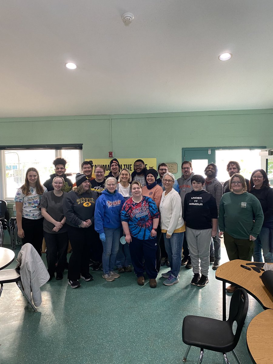 Had so much fun at the FELC today! Thanks to everyone for their help! #BergMLKDay