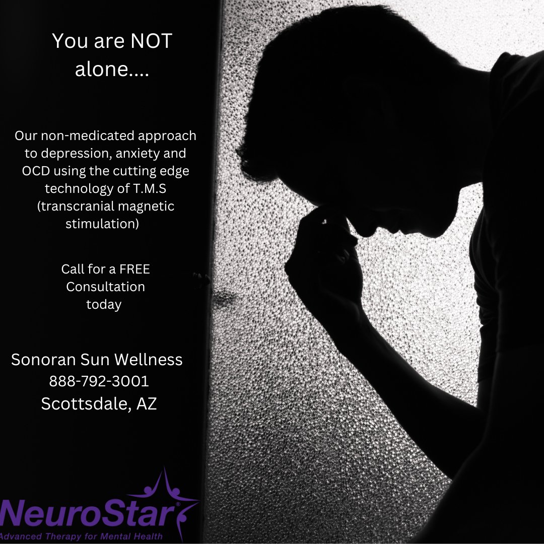 sonoransunwell's tweet photo. You are NOT alone... #scottsdale #AZ #PHX #mentalhealth #PTSD #Anxiety #Depression #OCD #ADD #ADHD #clinic #menthealthhelp #therapy #wellnesscenter #nuerostar #brainmasters #TMS #Nuerofeedback #holistic #neurostar #brainmasters #therapy #mentalhealthawarness #brainfog https://t.co/VWU7GpFjG6