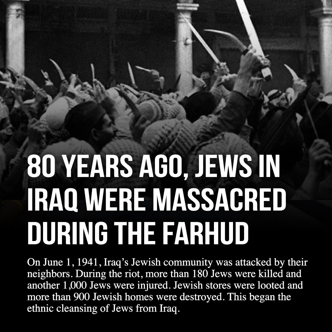 Iraqi, Nazis, Israel & the exodus of Jews... the history...🧵 (1)